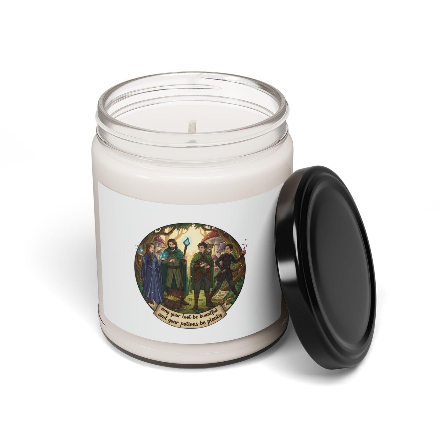Medieval Quest Quote Candle | Soy 9oz, Witchy Fantasy Humor