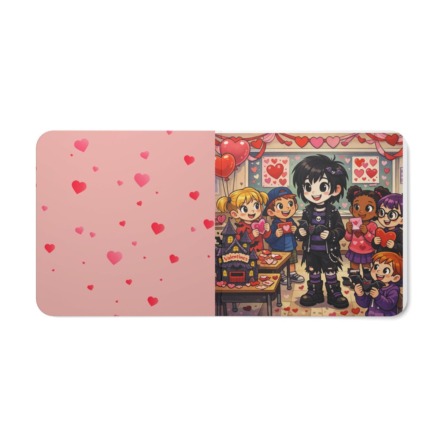 Spooky Valentine Board Book | Gothic Kids Story