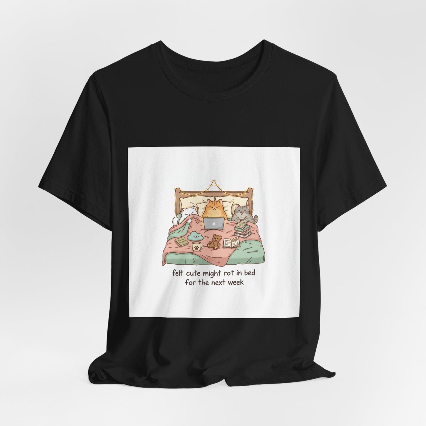 Bed Rot Bedscene Tee | sleepy humor, nap club restful vibes