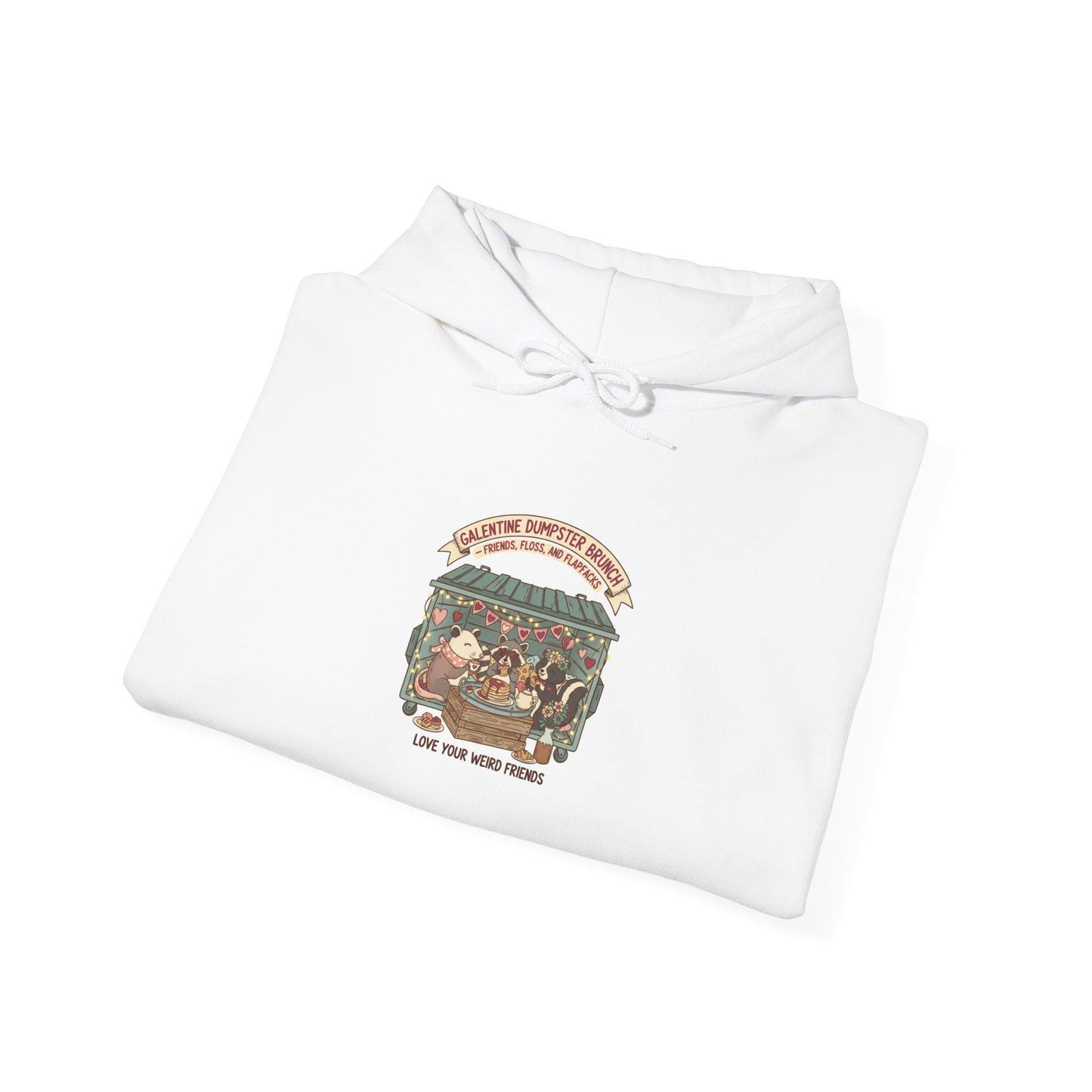 Galentine's Day Animals Brunch Hoodie - Chaotic Print