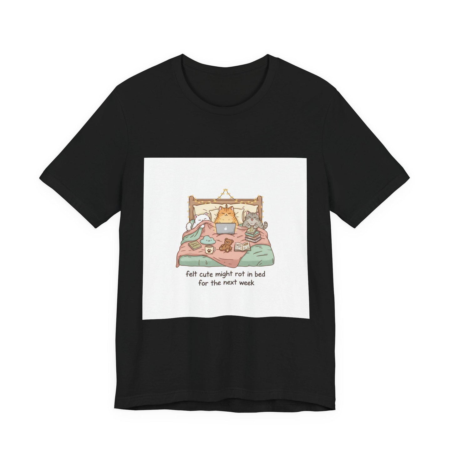 Bed Rot Bedscene Tee | sleepy humor, nap club restful vibes