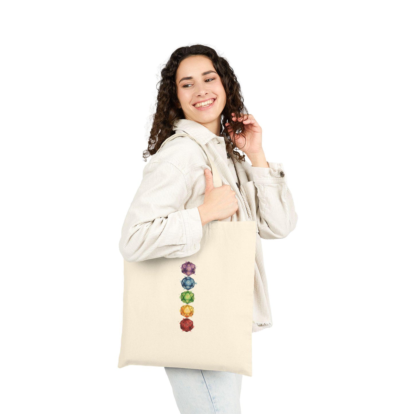 Seven Crystal Sigils Tote | Witchy Medieval Fantasy, Nerdcore parchment vibes