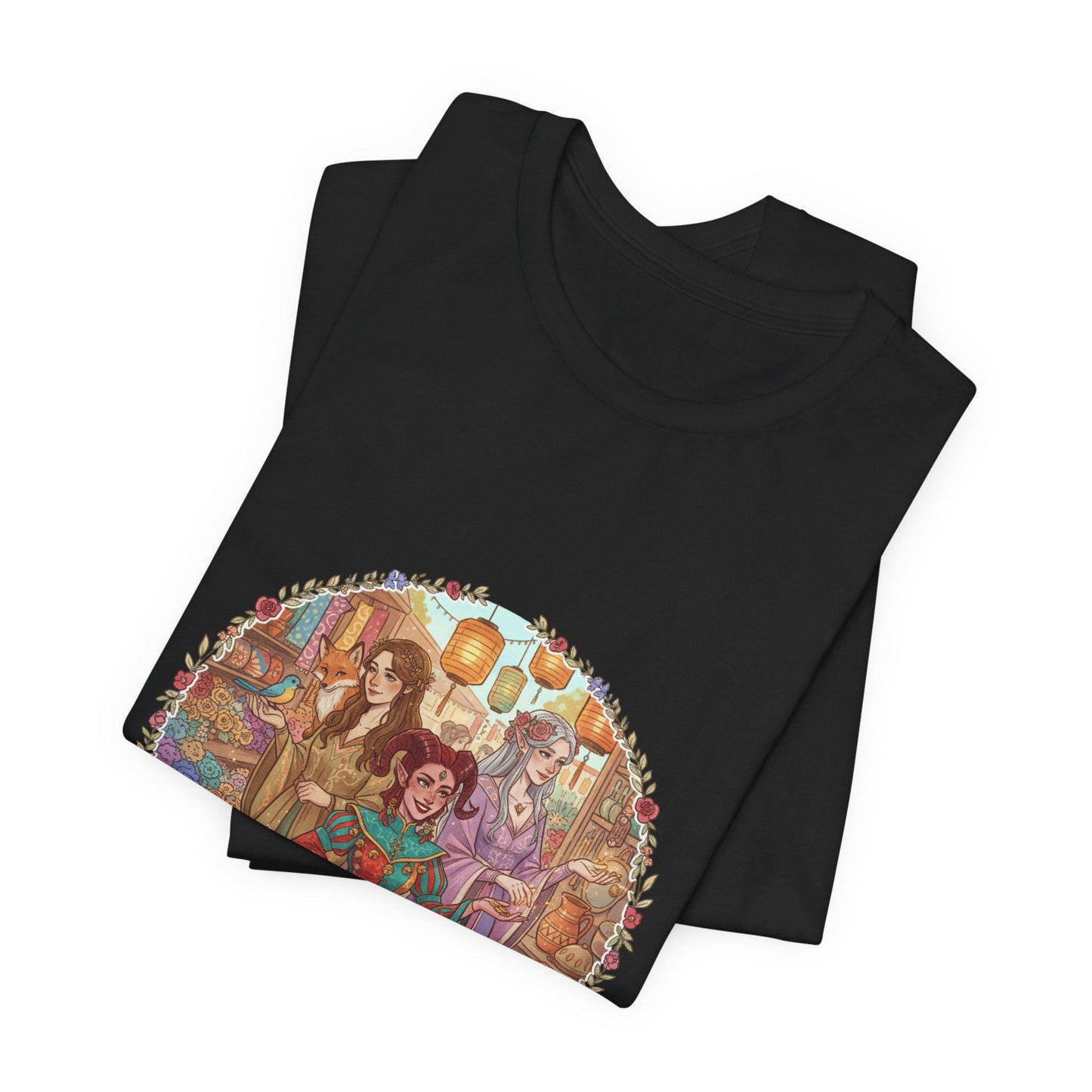 Medieval Bard Illustration Tee | fantasy sarcastic tee, olde style quote shirt