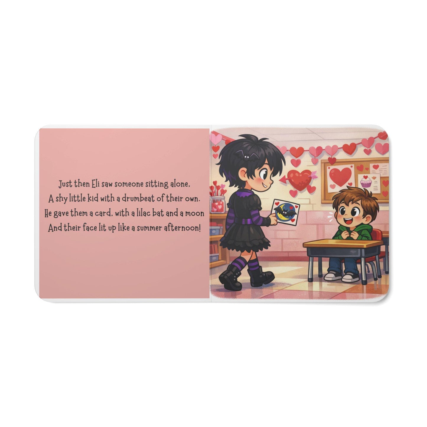 Spooky Valentine Board Book | Gothic Kids Story