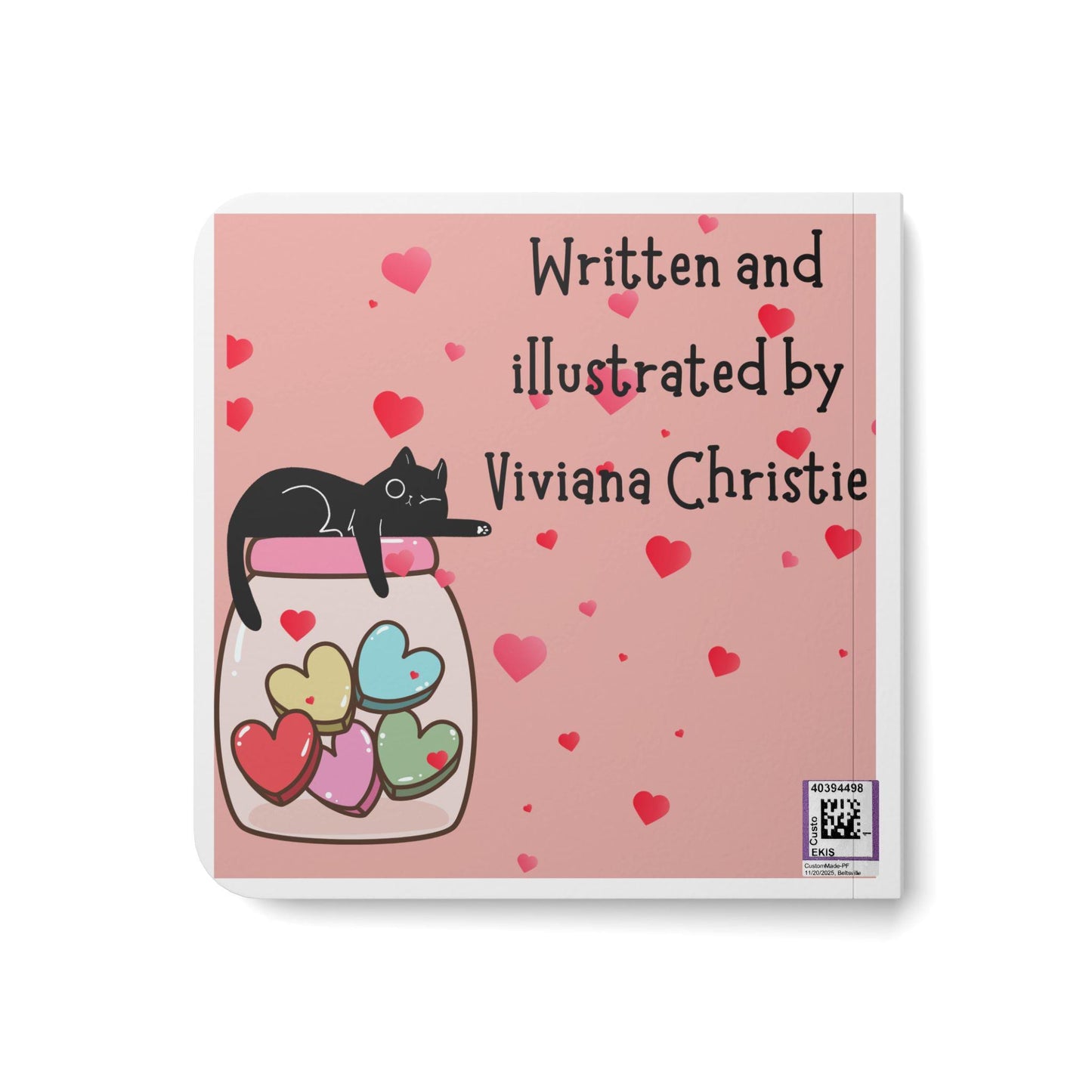 Spooky Valentine Board Book | Gothic Kids Story