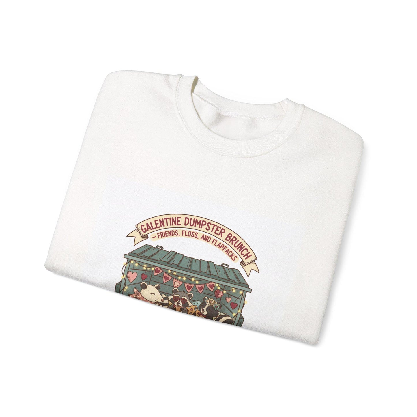 Dumpster Band Friends sweatshirt | Love Your Weird Friends crewneck