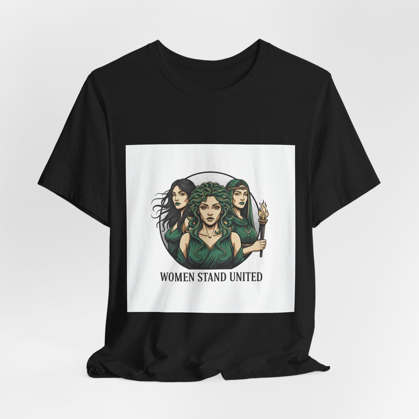Women Stand United Tee | Mythic Minimalism, stoic philosophy art