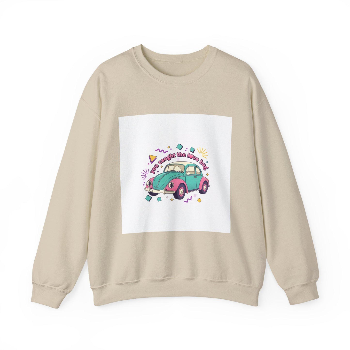 Retro Cartoon Car Sweatshirt | vintage car illustration, racing flame shirt