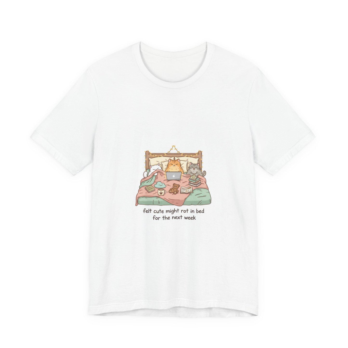 Bed Rot Bedscene Tee | sleepy humor, nap club restful vibes