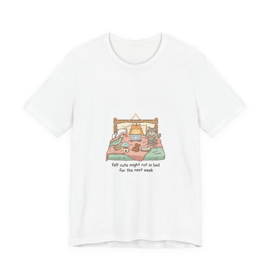 Bed Rot Bedscene Tee | sleepy humor, nap club restful vibes