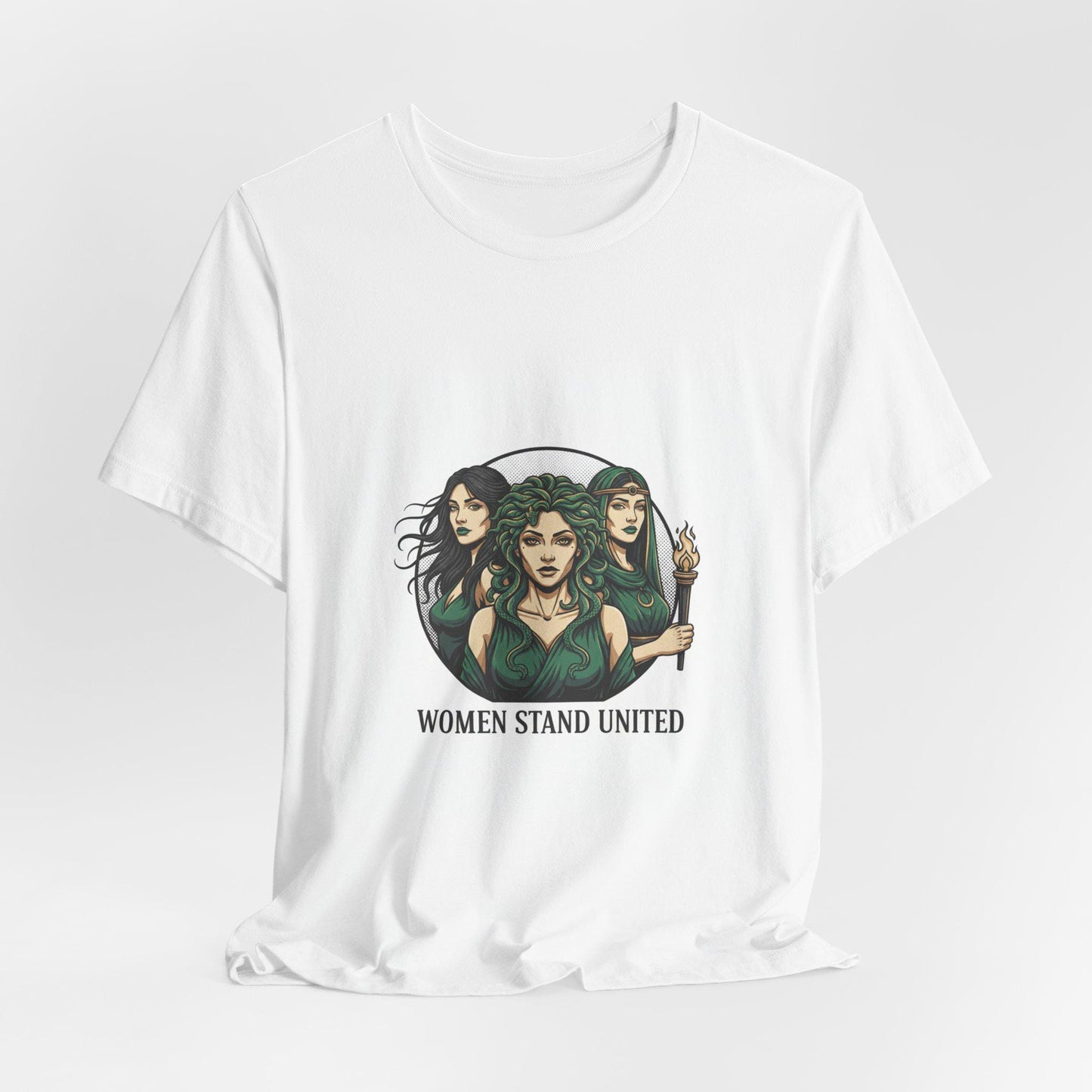 Women Stand United Tee | Mythic Minimalism, stoic philosophy art