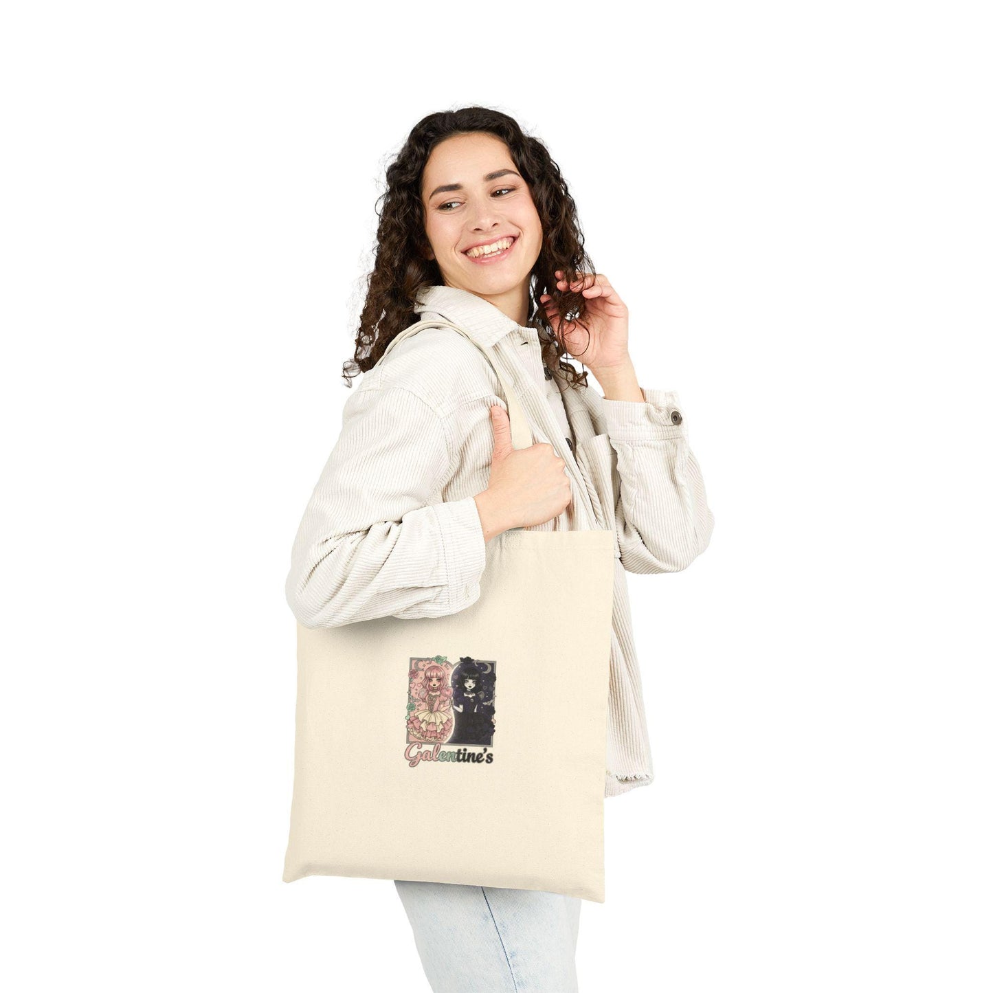 Vintage Floral and Black Cat Tote Bag | Retro Botanical Illustration, Small Canvas Tote