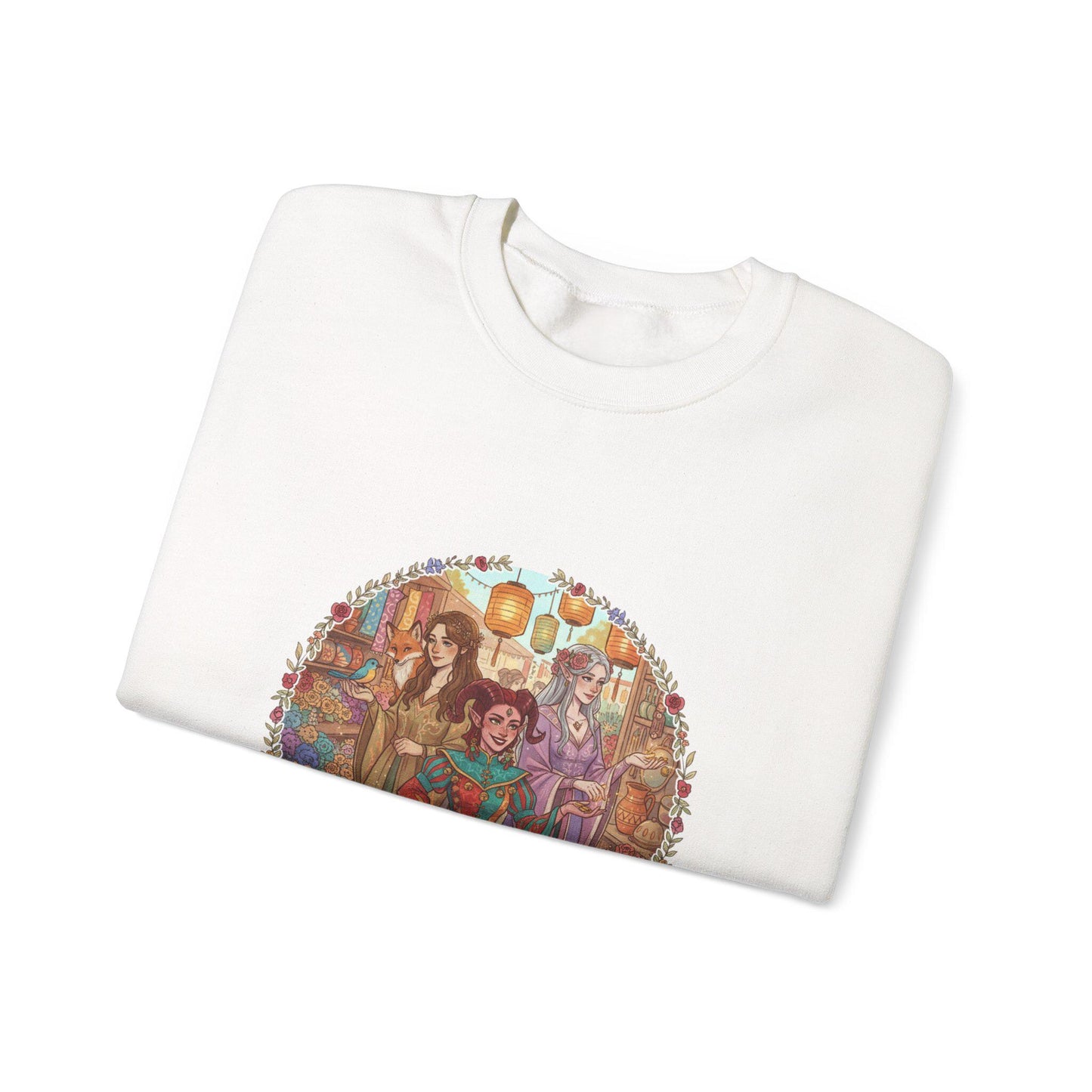 Olde Quest Proclamation Crewneck Sweatshirt | medieval humor, fantasy sarcastic tee