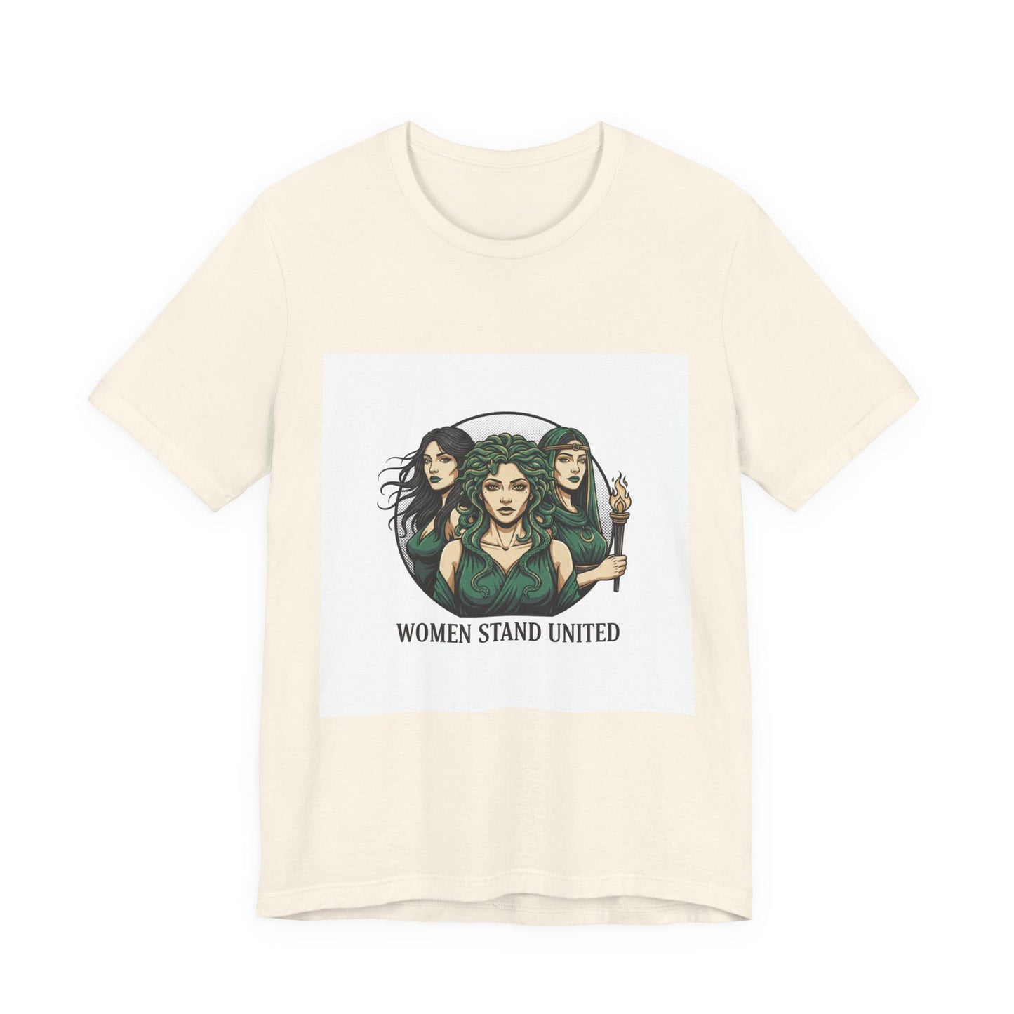 Women Stand United Tee | Mythic Minimalism, stoic philosophy art