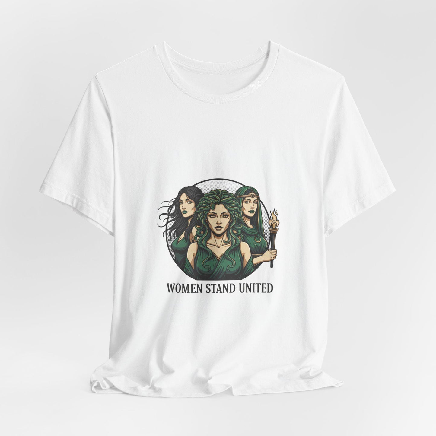 Women Stand United Tee | Mythic Minimalism, stoic philosophy art