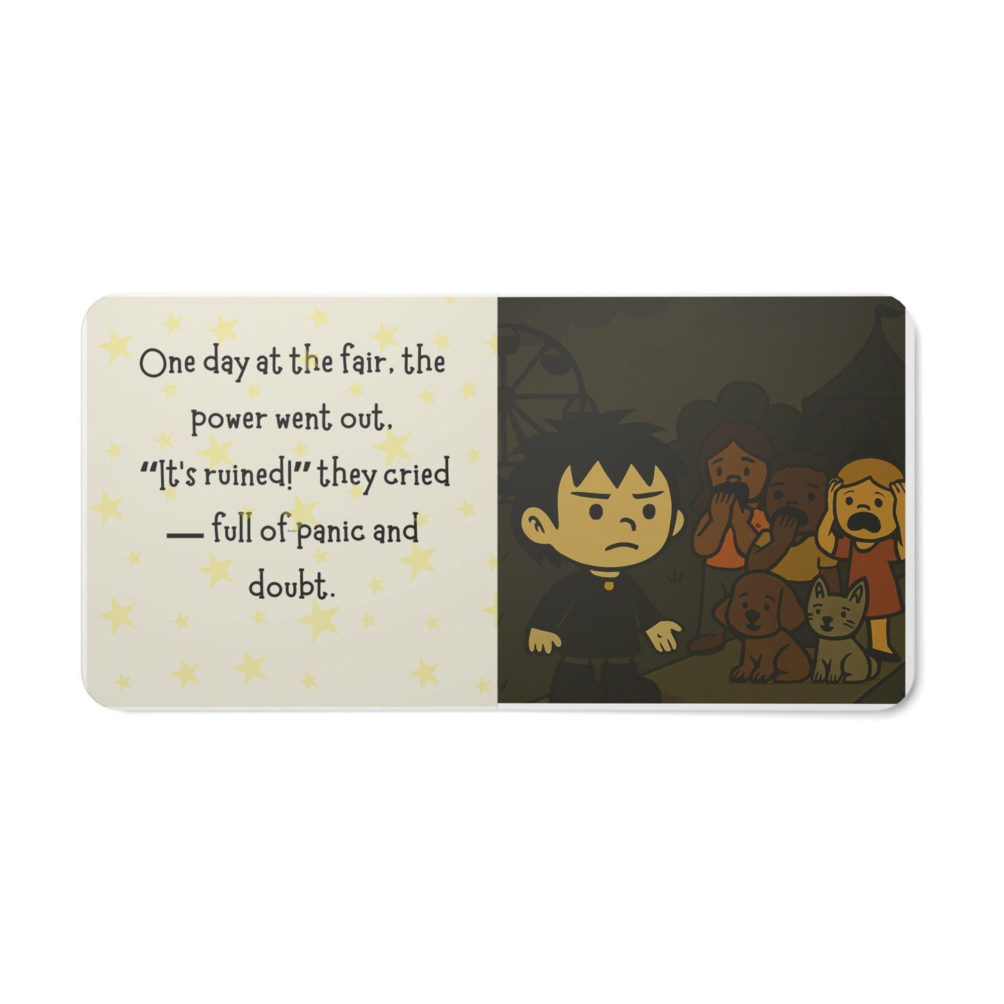 Not-So-Spooky Kid Board Book | Halloween Story