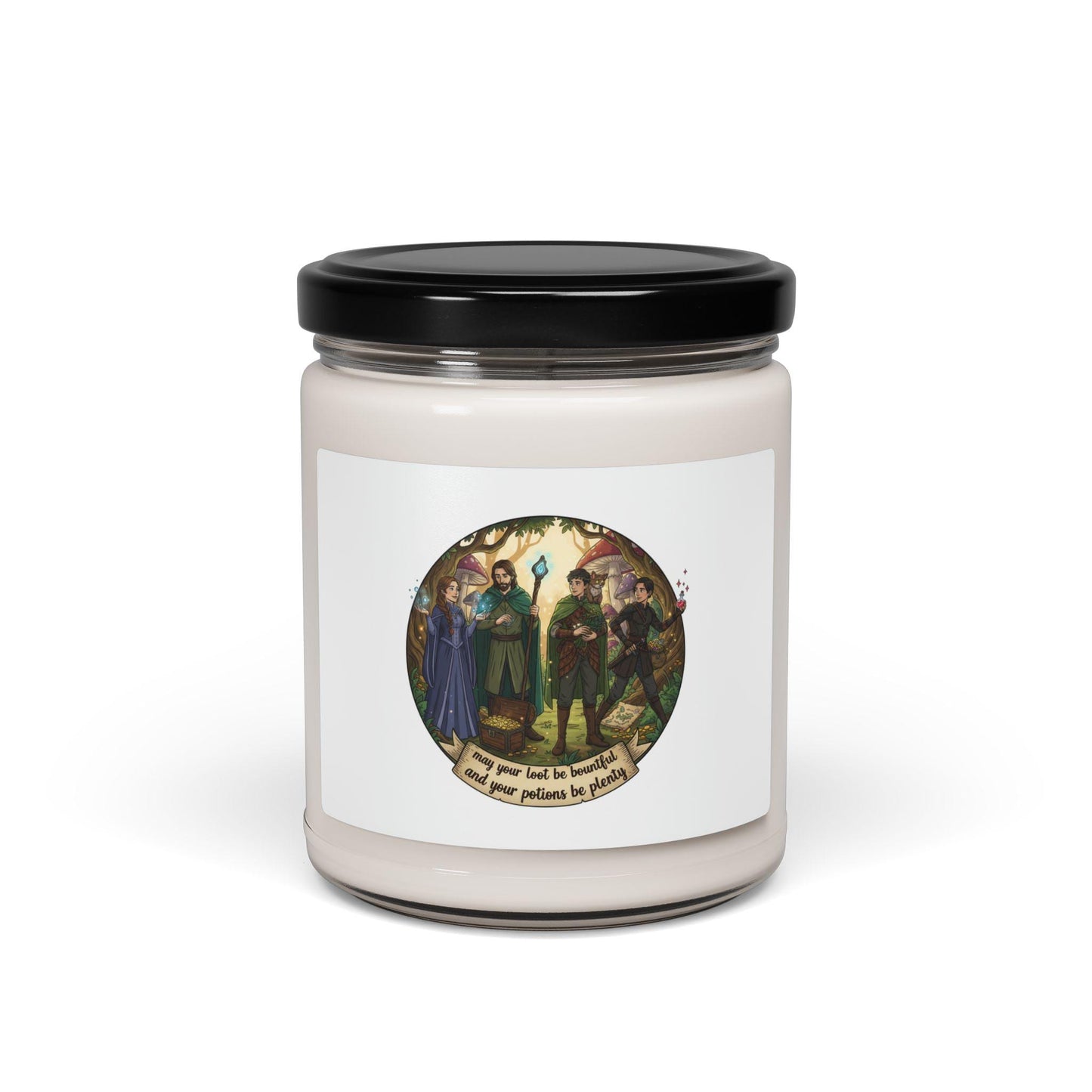 Medieval Quest Quote Candle | Soy 9oz, Witchy Fantasy Humor
