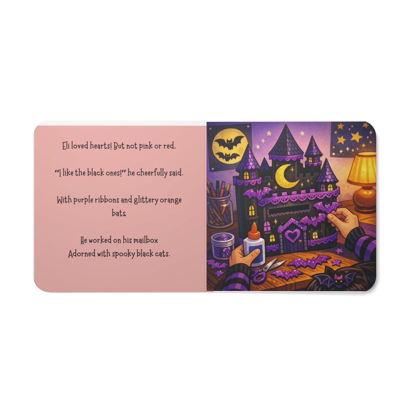 Spooky Valentine Board Book | Gothic Kids Story