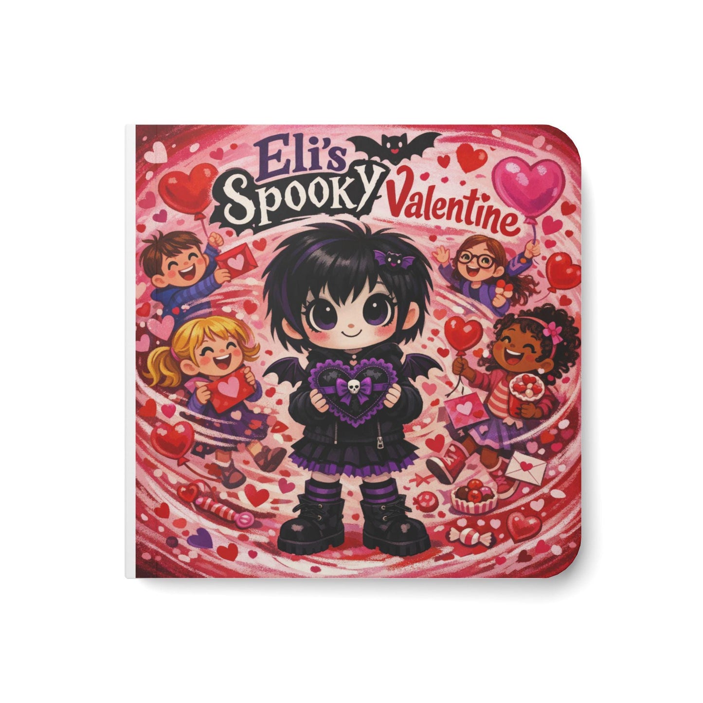 Spooky Valentine Board Book | Gothic Kids Story