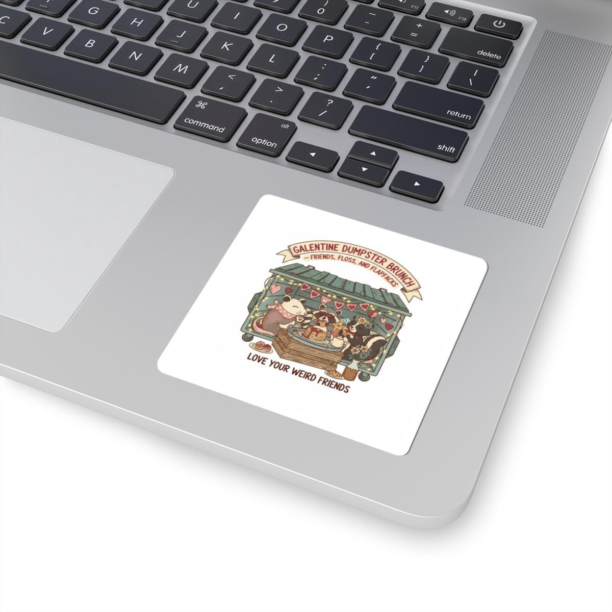 Chaotic Animals Brunch Sticker | Funny Galentine's Day Gift