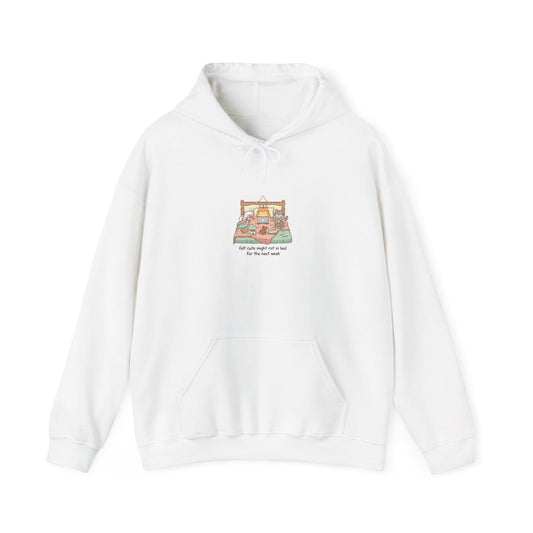 nap club hoodie | sleepy humor, restful vibes bed-rot lounge sweatshirt