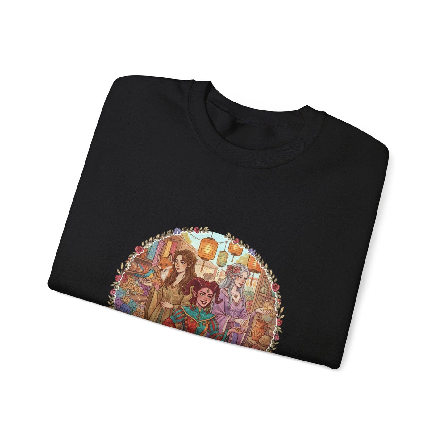 Olde Quest Proclamation Crewneck Sweatshirt | medieval humor, fantasy sarcastic tee