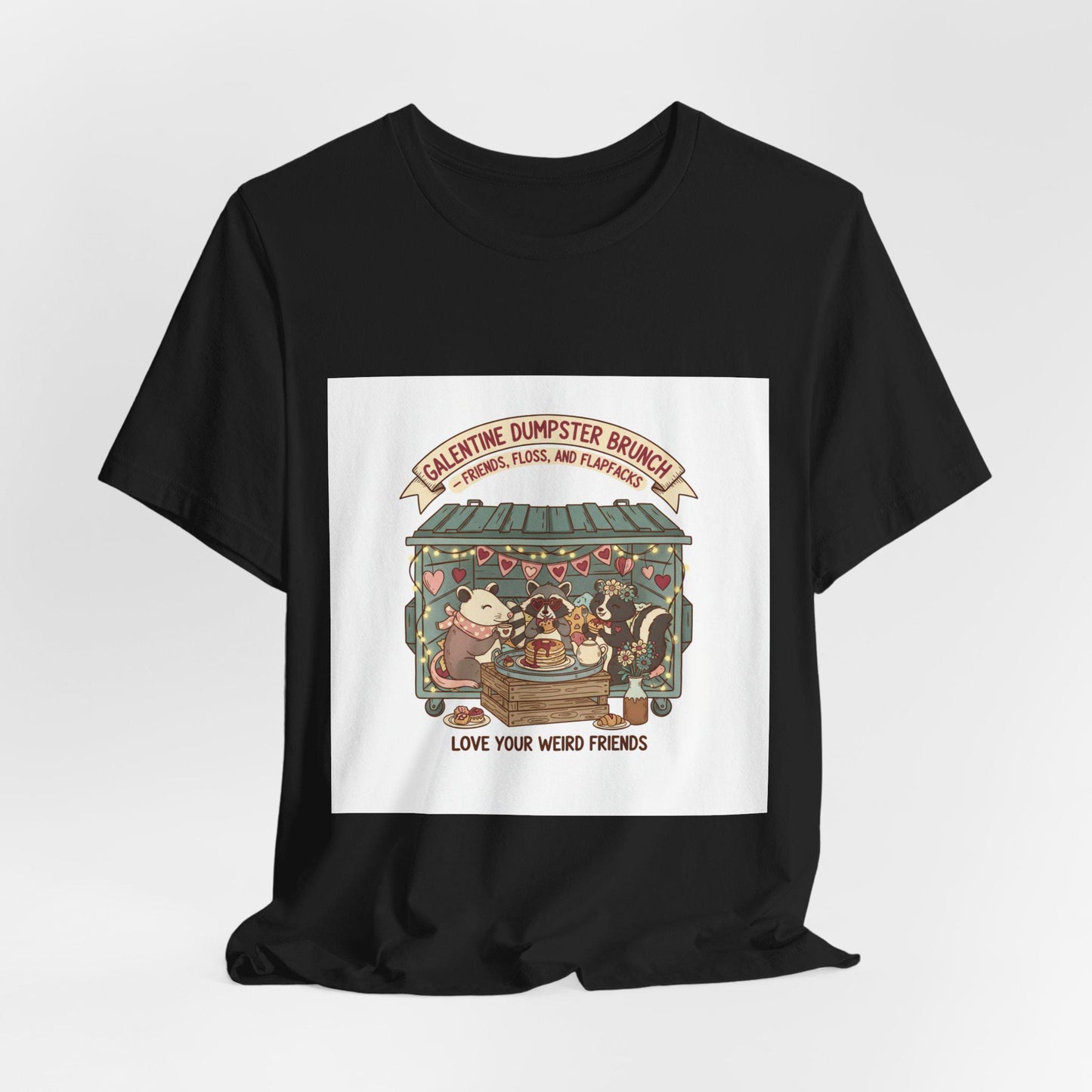 Chaotic Cute Animals Having Brunch Tee | Funny Animal Brunch Shirt