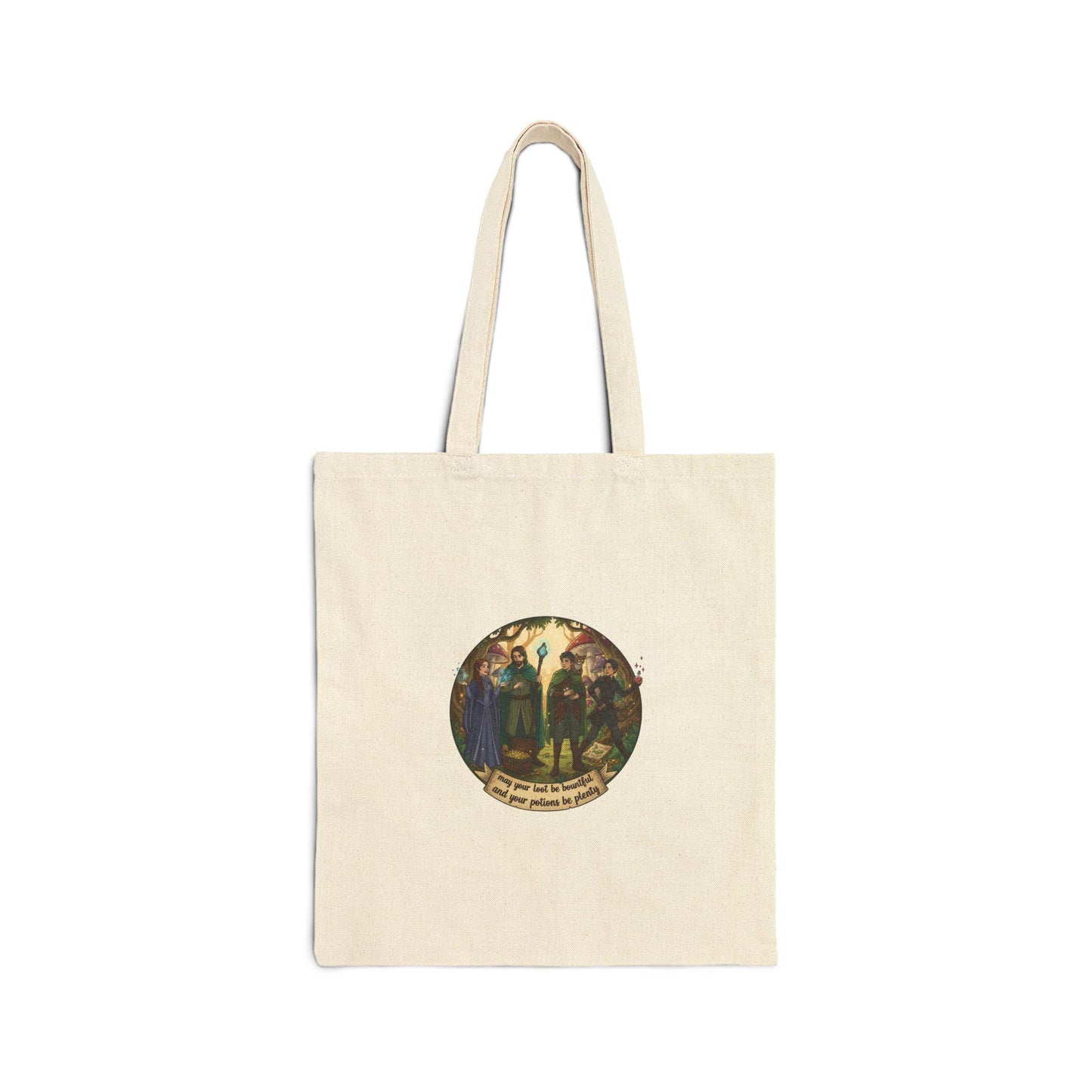 Olde Quest Proclamation Tote | Witchy Medieval Fantasy, Faux-Medieval Typography