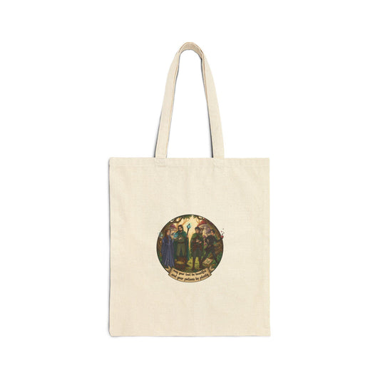 Olde Quest Proclamation Tote | Witchy Medieval Fantasy, Faux-Medieval Typography