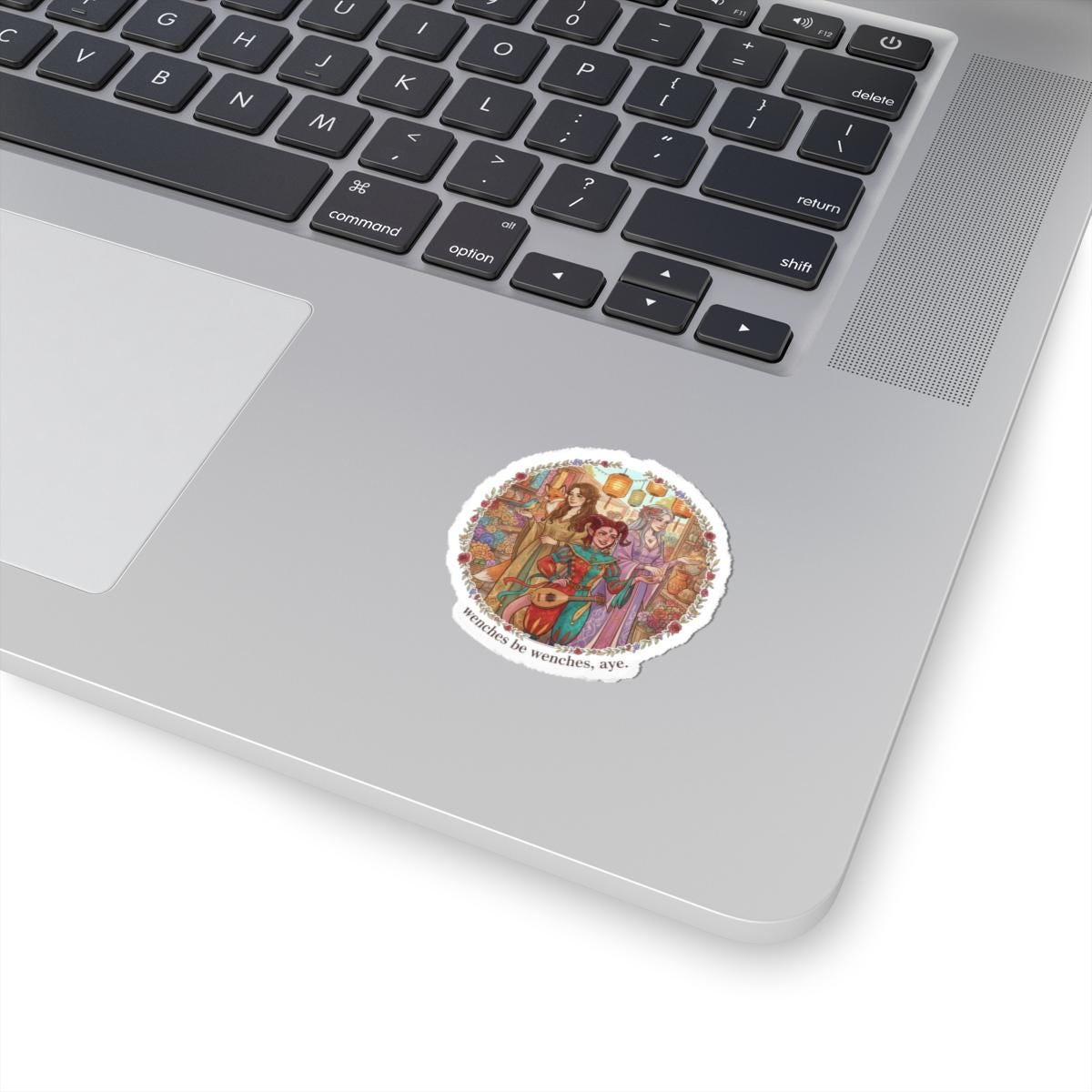 Wenches Be Wenches Sticker | Witchy Medieval Fantasy, Faux-Medieval Typography