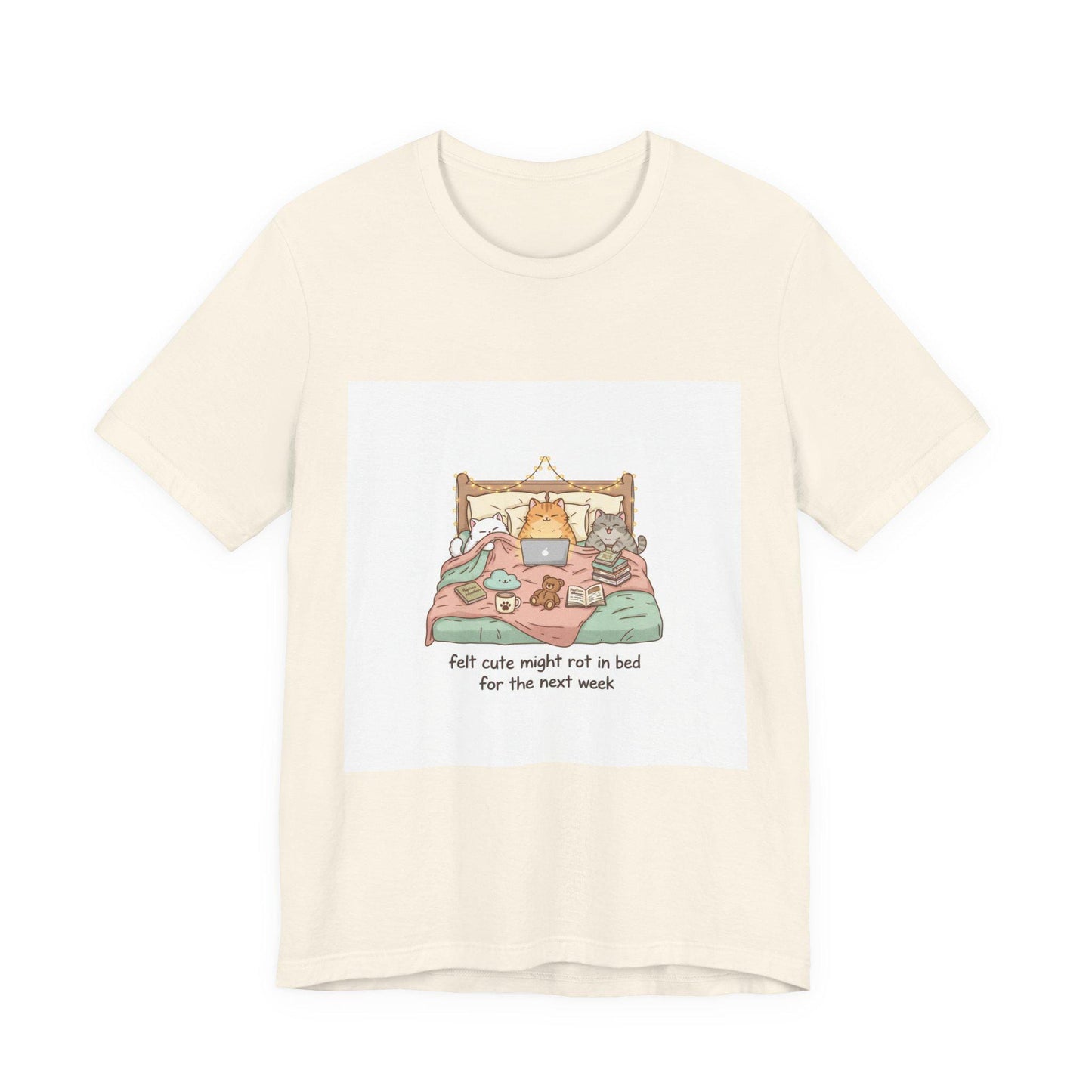 Bed Rot Bedscene Tee | sleepy humor, nap club restful vibes