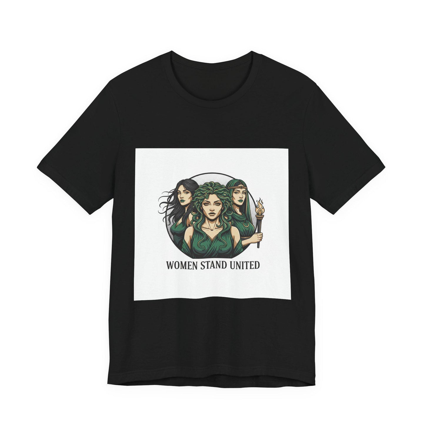Women Stand United Tee | Mythic Minimalism, stoic philosophy art