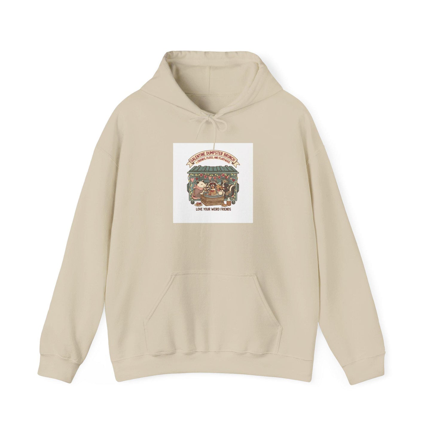 Galentine's Day Animals Brunch Hoodie - Chaotic Print