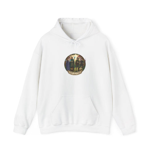 Olde Quest Humor Hoodie | witchy medieval fantasy, parchment typography